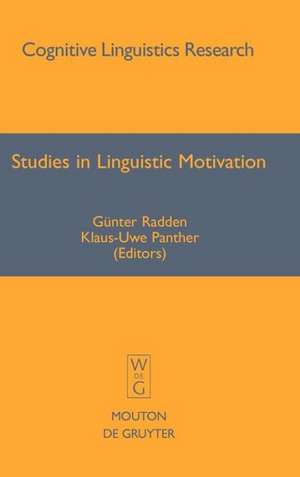 Studies in Linguistic Motivation de Günter Radden