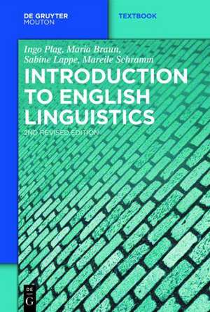 Introduction to English Linguistics de Ingo Plag