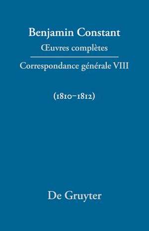 Correspondance générale 1810–1812 de Paul Delbouille