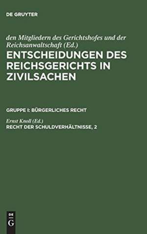 Recht der Schuldverhältnisse, 2 de Ernst Knoll