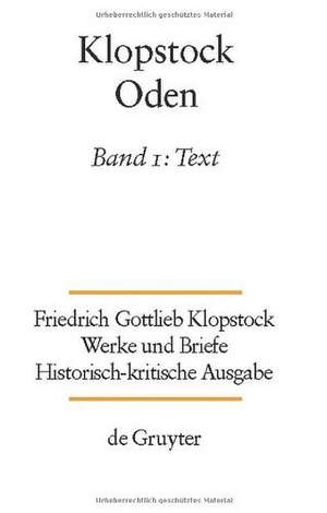 Text de Friedrich Gottlieb Klopstock