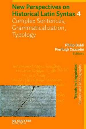 Complex Sentences, Grammaticalization, Typology de Philip Baldi