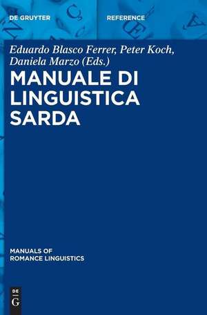 Manuale di linguistica sarda de Eduardo Blasco Ferrer