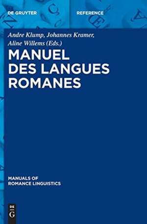 Manuel des langues romanes de Andre Klump