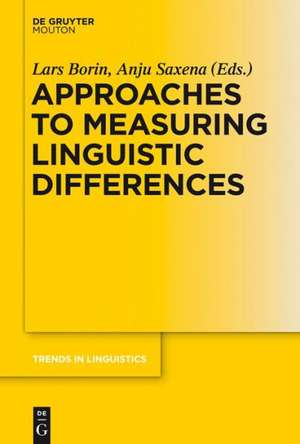 Approaches to Measuring Linguistic Differences de Lars Borin