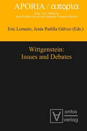Wittgenstein: Issues and Debates de Eric Lemaire