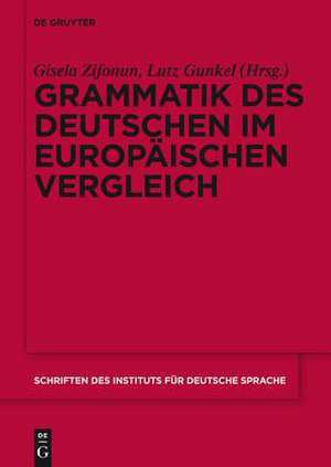 Grammatik des Deutschen im europäischen Vergleich: Das Nominal de Lutz Gunkel