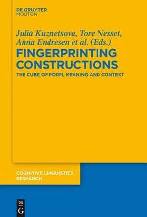 Fingerprinting Constructions: The Cube of Form, Meaning and Context de Laura A. Janda