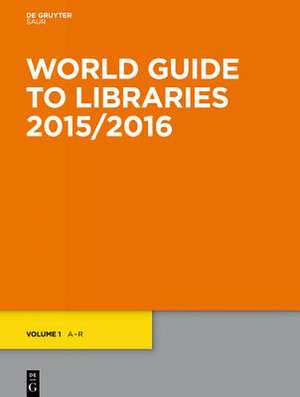 World Guide to Libraries 2015/2016: eBookPlus