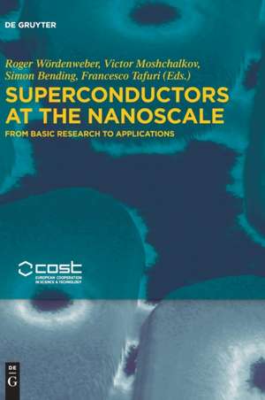 Superconductors at the Nanoscale: From Basic Research to Applications de Roger Wördenweber