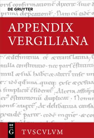 Appendix Vergiliana de Fabian Zogg