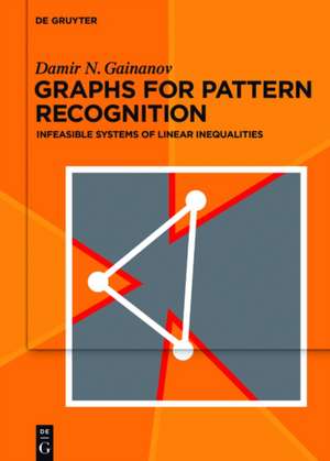 Graphs for Pattern Recognition: Infeasible Systems of Linear Inequalities de Damir Gainanov