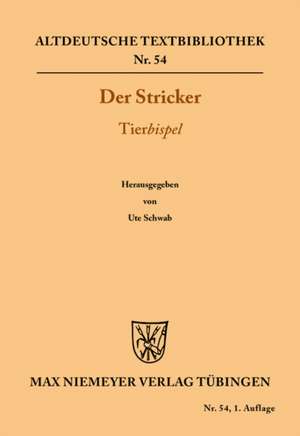 Tierbispel de Der Stricker