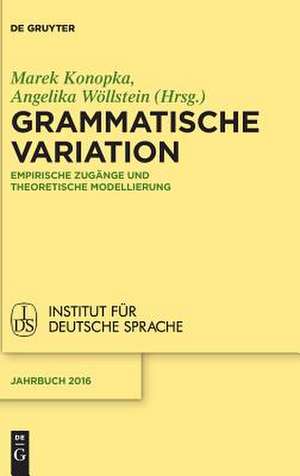 Grammatische Variation de Angelika Wöllstein