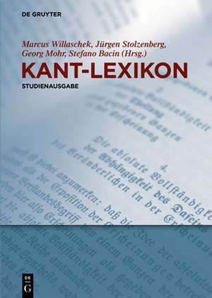 Kant-Lexikon de Marcus Willaschek