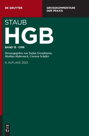 Handelsgesetzbuch 14 / CMR de Stefan Grundmann