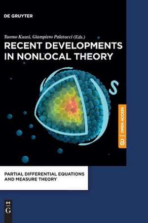 Recent Developments in Nonlocal Theory de Palatucci, Giampiero