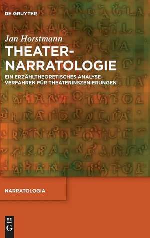 Theaternarratologie de Jan Horstmann