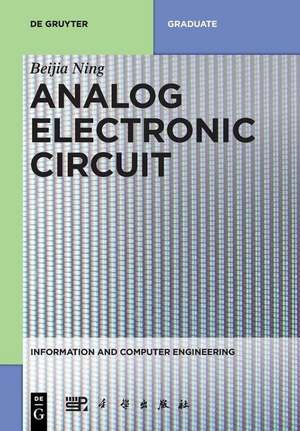 Analog Electronic Circuit de Beijia Ning