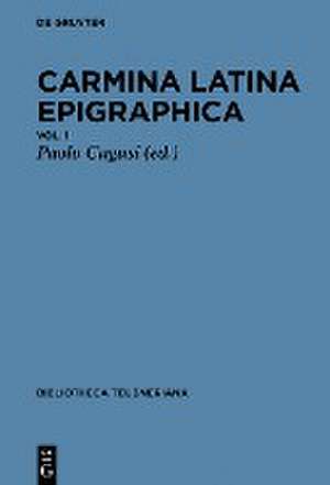 Carmina Latina Epigraphica, 1