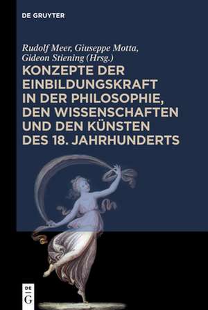 Konzepte der Einbildungskraft in der Philosophie, den Wissenschaften und den Künsten des 18. Jahrhunderts de Rudolf Meer