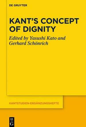 Kant¿s Concept of Dignity de Gerhard Schönrich