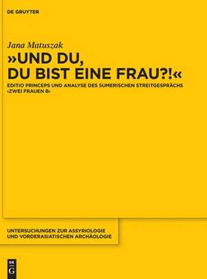 >>Und du, du bist eine Frau?!<< de Jana Matuszak