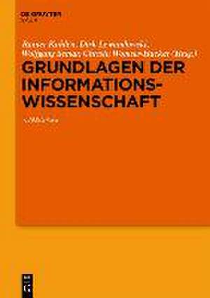 Grundlagen der Informationswissenschaft de Rainer Kuhlen