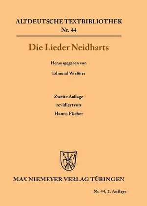 Die Lieder Neidharts de Neidhart