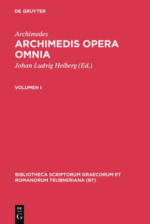 Archimedis opera omnia de Archimedes