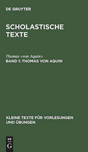 Thomas von Aquin: Texte zum Gottesbeweis [Werke, Ausz.] de Thomas