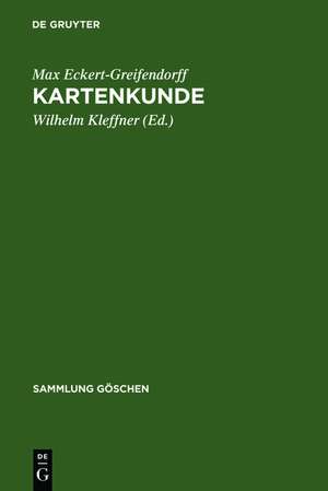 Kartenkunde de Max Eckert-Greifendorff