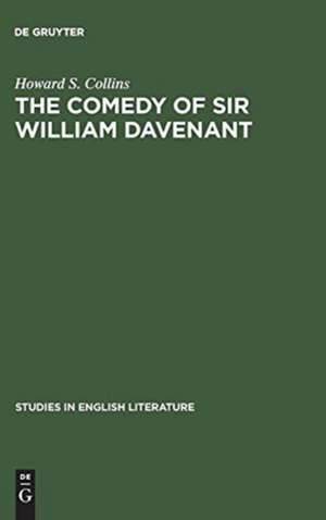 The comedy of Sir William Davenant de Howard S. Collins