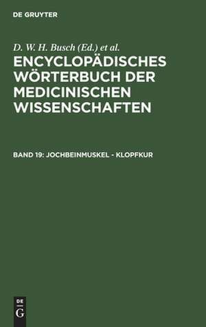 Jochbeinmuskel - Klopfkur: aus: [Enzyklopädisches Wörterbuch der medizinischen Wissenschaften] Encyclopädisches Wörterbuch der medicinischen Wissenschaften, Bd. 19 de D. W. H. Busch