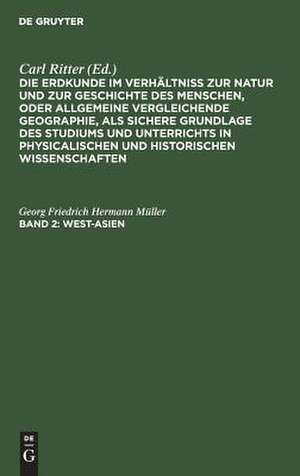 West-Asien de Georg Friedrich Hermann Müller