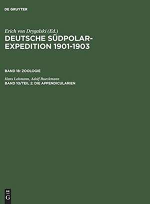 Die Appendicularien de Adolf Bueckmann