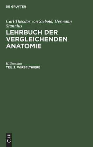 Wirbelthiere de H. Stannius
