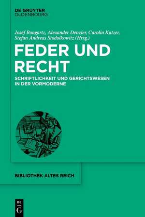 Feder und Recht de Josef Bongartz