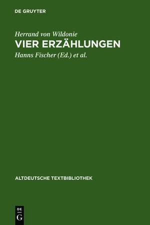 Vier Erzählungen de Herrand von Wildonie