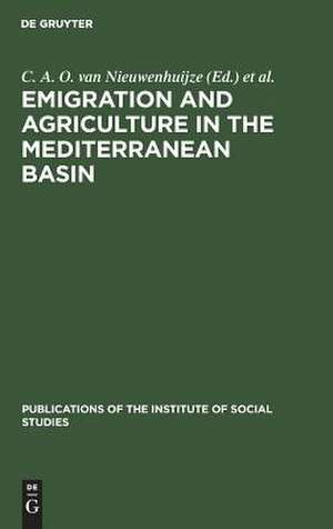 Emigration and agriculture in the Mediterranean basin de C. A. O. Nieuwenhuijze