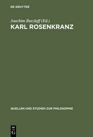 Karl Rosenkranz: Briefe 1827 bis 1850 de Joachim Butzlaff