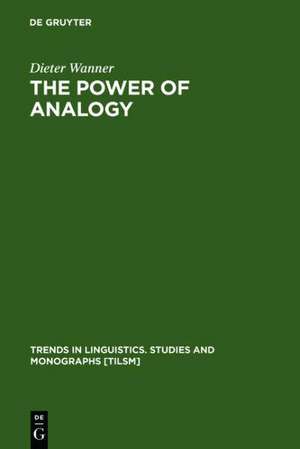 The Power of Analogy: An Essay on Historical Linguistics de Dieter Wanner