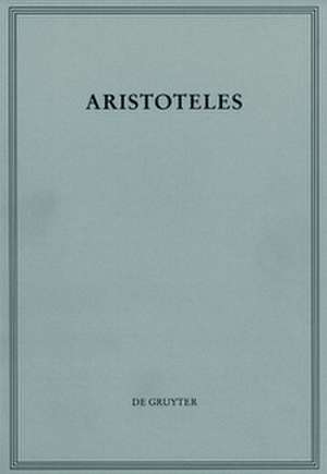 Metaphysik de Aristoteles