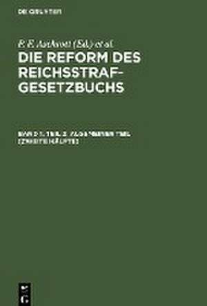 Algemeiner Teil (Zweite Hälfte) de P. F. Aschrott