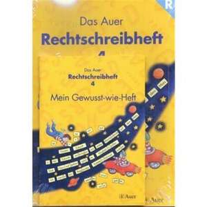 Das Auer Sprachbuch. Rechtschreibheft inkl. Gewusst-wie-Heft 4. Schuljahr. Ausgabe für Bayern 2001 de Ruth Dolenc