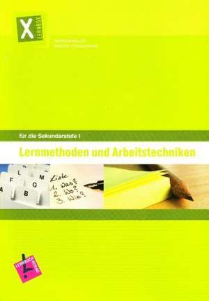 Lernbox Lernmethoden und Arbeitstechniken für die Sekundarstufe I. Arbeitsheft de Barbara Müller