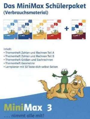 Mathe Minimax/Schülerpaket 3. Sj./Verbrauchsmaterial