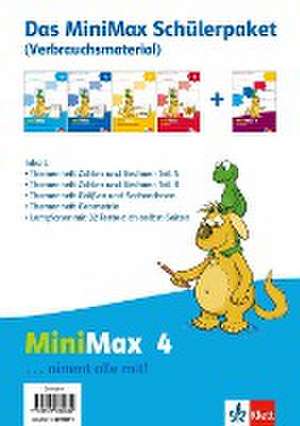 MiniMax/Schülerpaket 4. Sj. 4 Hefte/Verbrauchsmaterial