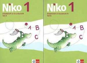 Niko. Arbeitshefte Grundschrift Teil A+B und Schreibtabelle 1. Schuljahr