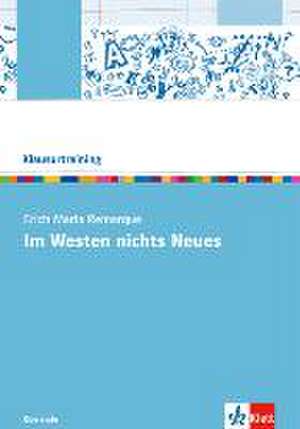 Erich Maria Remarque "Im Westen nichts Neues"